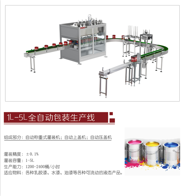 1L-10L Automatic Packaging Production Line